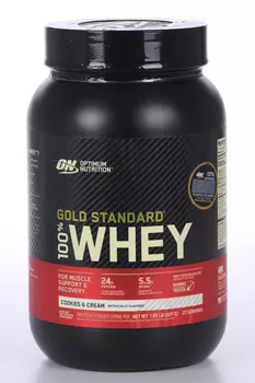 Протеин Optimum Nutrition Gold Standard 100% Whey 1,85 lb кремовое печенье, 837 г