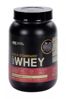 Протеин Optimum Nutrition Gold Standard 100% Whey 1.98 lb ванильное мороженое, 899 г