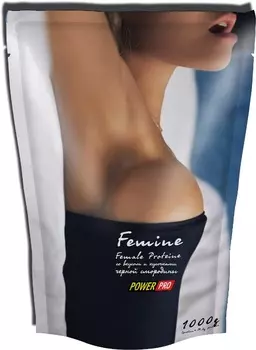 Протеин POWER PRO Femine со вкусом и кусочками черной смородины, 1 кг