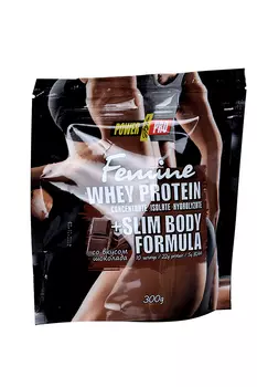 Протеин Power Pro Femine со вкусом шоколада, 300 г