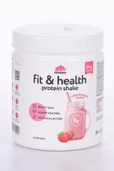 Протеин PrimeBar Клубничный коктейль, 500 г