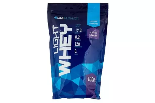 Протеин R-LINENUTRITION LIGHT WHEY сывороточный вкус пломбир, 1 кг