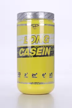 Протеин STEELPOWER LONG CASEIN казеиновый, 900 г, Черничный маффин