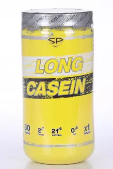 Протеин STEELPOWER LONG CASEIN казеиновый д/похудения/восстановления клубника со сливками, 900 г