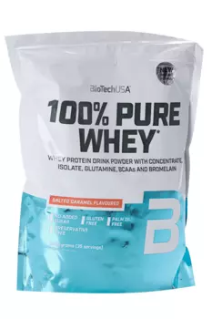 Протеин сывороточный BioTechUSA 100% Pure Whey соленая карамель, 1 000 г