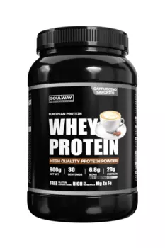 Протеин сывороточный Soul Way со вкусом капучино 900 гр 30 порций