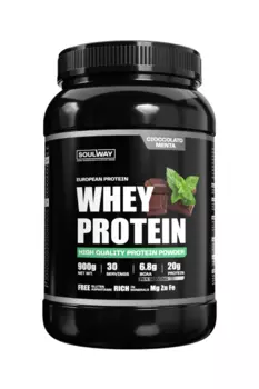 Протеин сывороточный Soul Way со вкусом мятный шоколад 900 гр 30 порций