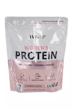 Протеин женский 1WIN вкус Клубничное суфле, 425 г