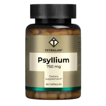 Псиллиум 750 мг Тетралаб, 60 шт, капсулы
