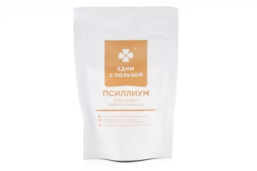 Псиллиум Едим с пользой бездоповая замена крахмала, 150 г