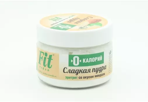 Пудра FitParad сладкая эритрит со вкусом миндаля, 160 г