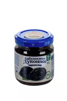 Пюре Бабушкино Лукошко из чернослива, 100 г
