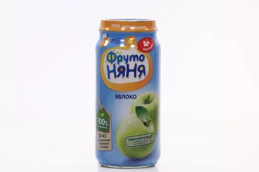 Пюре Фрутоняня яблоко, 250 г
