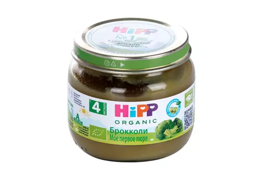 Пюре Хипп Брокколи Мое первое пюре, 80 г