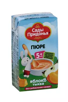 Пюре Сады Придонья ябл/тыква (с 5 мес), 125 г