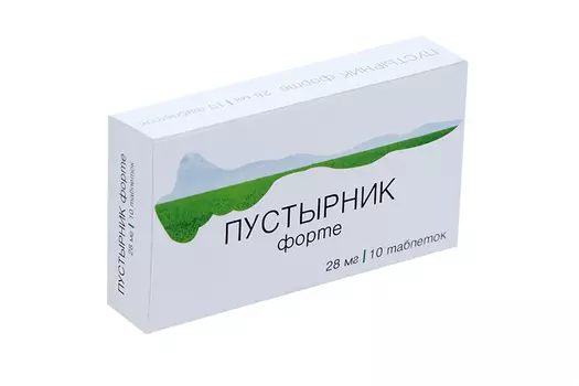 Пустырник Форте 28 мг, 10 шт, таблетки