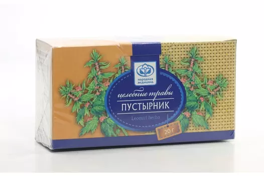 Пустырника трава, 1 г, 20 шт, фильтр-пакет