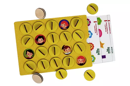 Рамка-вкладыш. Запоминалка «Узнаем все вокруг» (головоломка)