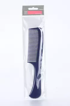 Расческа 22 см Dewal Beauty с ручкой синяя DBS6810