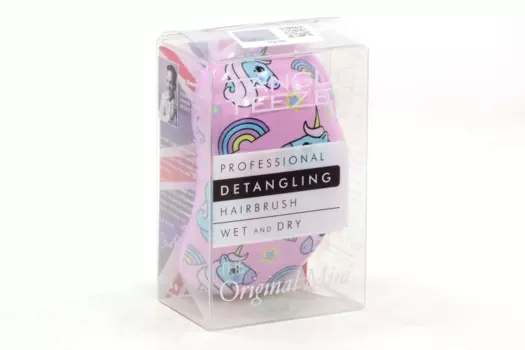 Расческа д/волос Tangle Teezer детская The Original Mini Unicorn Magic лиловая