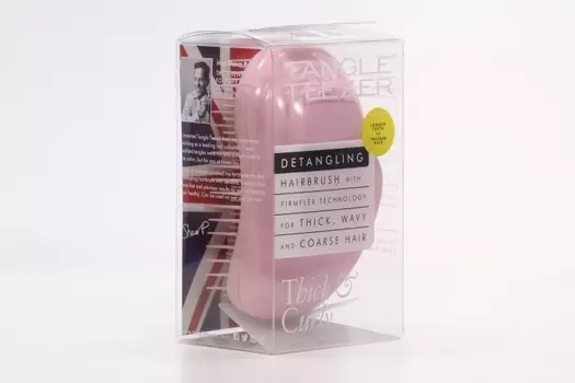 Расческа д/волос Tangle Teezer Thick Curly Dusky Pink густых/вьющихся волос розовая