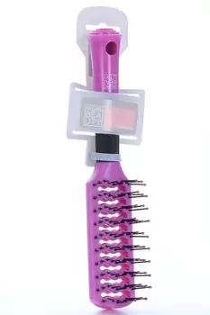 Расческа Dewal Beauty Индиго продувная с пластиковым штифтом прямоугольная DBIN9542