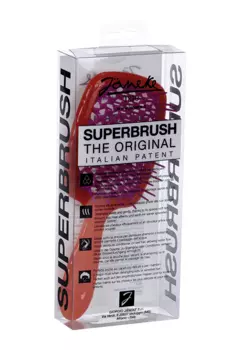 Расческа Janeke д/волос туннельная розовая/оранжевая