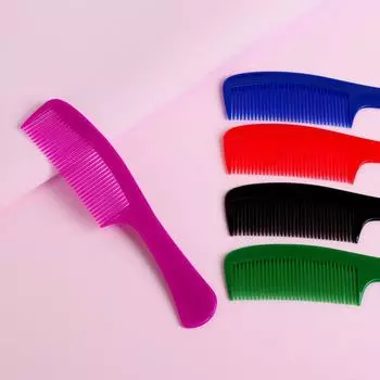 Расческа Queen fair 19х4 см цвет МИКС