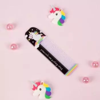 Расческа Queen fair фигурная Единорог 14,7х3,7 см