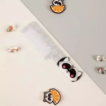 Расческа Queen fair фигурная Енот 14,5х3,5 см