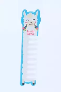 Расческа Queen fair фигурная Ла-ла-лама 14,7х3,8 см