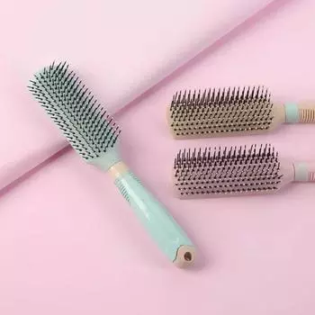 Расческа Queen fair массажная 23х4 см цвет МИКС