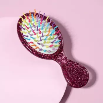 Расческа Queen fair массажная 5,5х13,5 см цвет МИКС