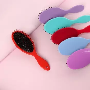 Расческа Queen fair массажная 7х22,5 см цвет МИКС