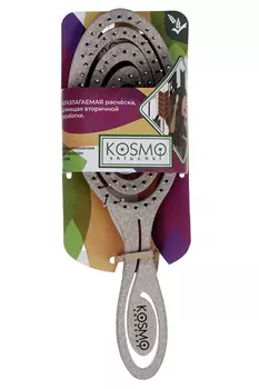 Расческа спиральная KosmoShtuchki д/волос БИО бежевая