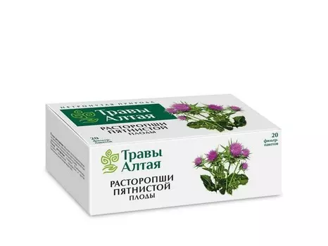Расторопши пятнистой плоды серии Алтай, 1,5 г, 20 шт