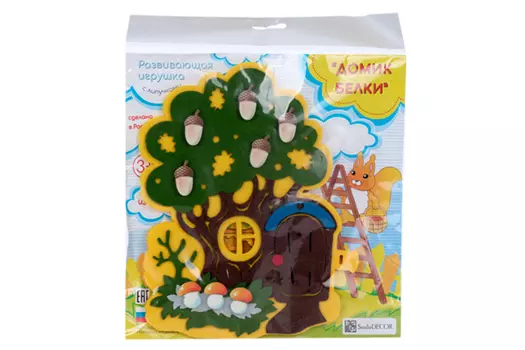 Развивающая игра "Белкин дом"