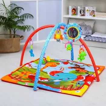 Развивающий коврик с дугами «Слоник 6 элем.без музыки