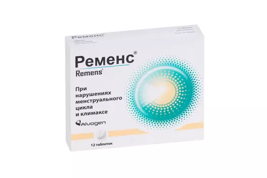 Ременс, 12 шт, таблетки подъязычные гомеопатические