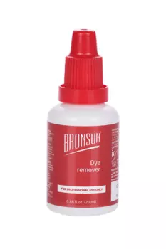 Ремувер BRONSUN Dye remover д/удаления краски с кожи 20 мл