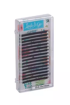 Ресницы Lash&Go д/наращивания D/0.10/10 mm 16 линий черные