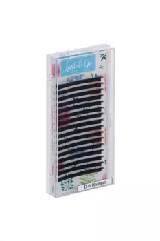 Ресницы Lash&Go д/наращивания D/0.10/9 mm 16 линий черные