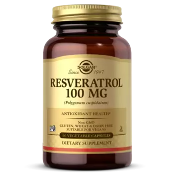 Ресвератрол, 100 мг, 60 шт, капсулы