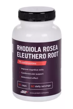 Rhodiola rosea Eleuthero root PROTEIN.COMPANY, 60 шт, капсулы
