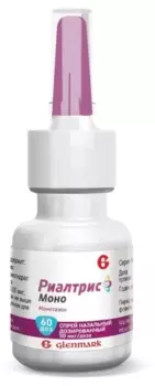 Риалтрис Моно 50 мкг/доза, 60 доз, спрей назальный дозированный