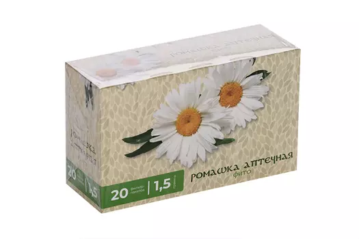 Ромашка аптечная Фито, 1,5 г, 20 шт, ф/п