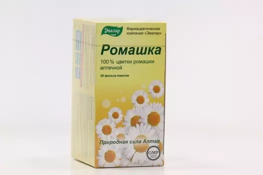 Ромашка Эвалар, 1,5 г, 20 шт, сырье растительное