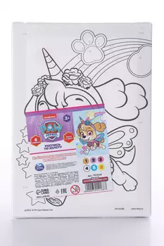 Роспись по холсту Paw Patrol 21х15 "Скай"