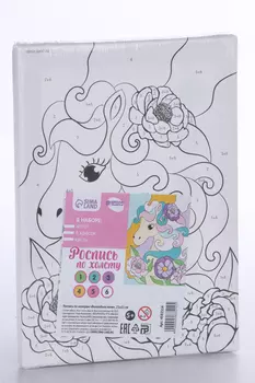 Роспись по номерам Школа талантов на подрамнике «Волшебная пони» 2115 см