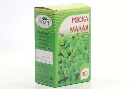 Ряска малая, 30 г, сырье растительное